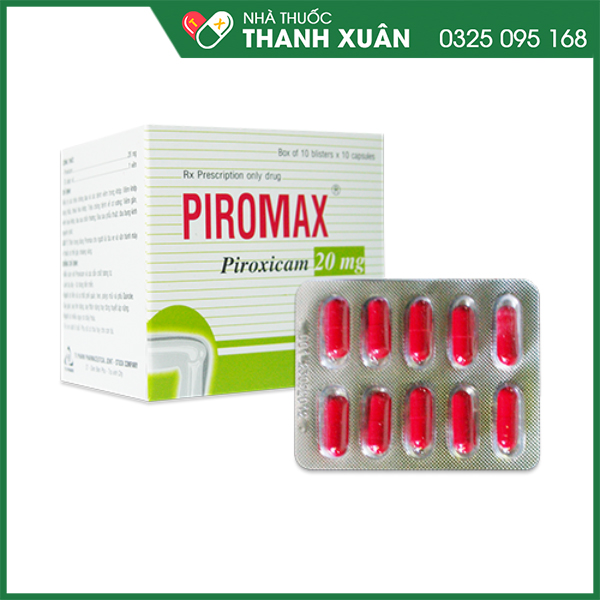 Piromax thuốc giảm đau, kháng viêm